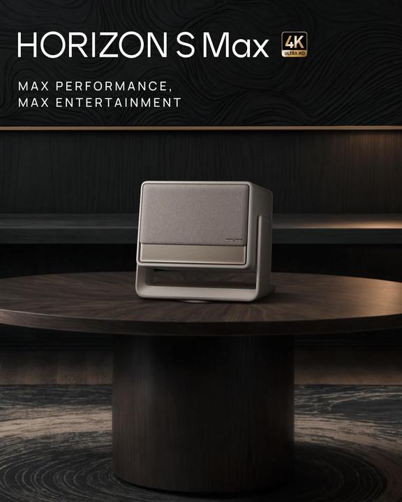 Immagine prodotto XGIMI Horizon S Max (4K, 3100 lm, 1.2:1)