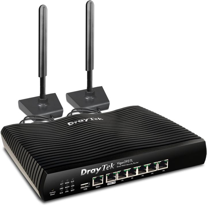 Actual product image Draytek Vigor2927L WLAN Router Gigabit Ethernet