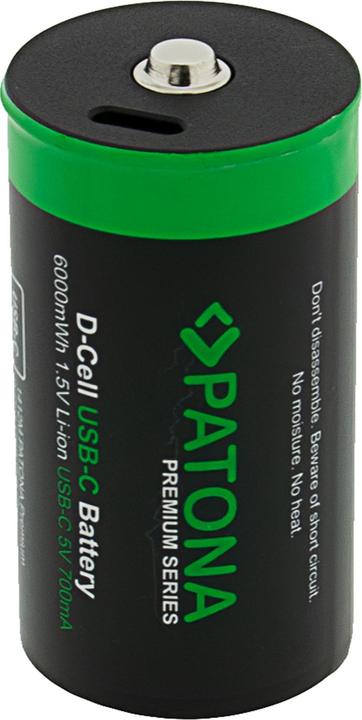Produktbild Patona Premium Akku 2X LR20 USB-C (Akku)