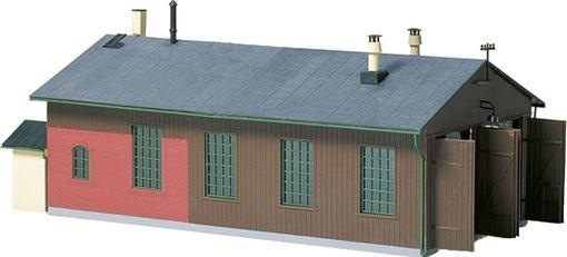 Actual product image Auhagen 11332 H0 locomotive shed zweiständ