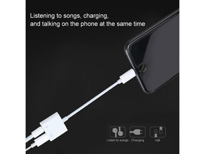 Produktbild PowerGuard Dual Lightning Audio & Charge Adapter Splitter (Lightning, Lightning)