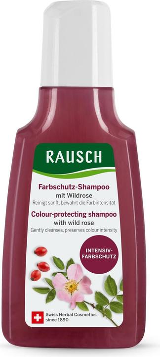 Rausch Farbschutz-Shampoo mit Wildrose (40 ml, Flüssiges Shampoo)