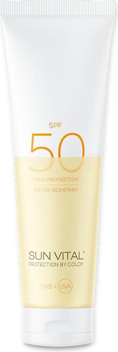 Actual product image Goloy 33 GOLOY Sun Vital Lot SPF50 Tb 150 ml (Suntan cream, SPF 50, 150 ml, 175 g)