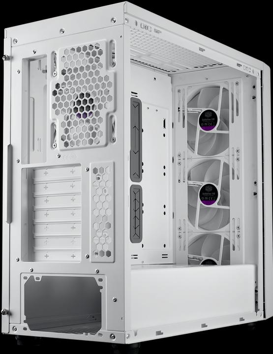 Produktbild Cooler Master MasterBox 600 White (mATX, ITX, ATX, E-ATX)