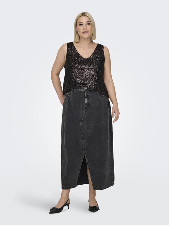 Produktbild Only Normal geschnitten V-Ausschnitt Curve Top Top (M)