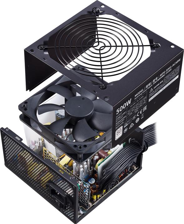 Actual product image Cooler Master Power supply MWE V2 bulk (500 W)