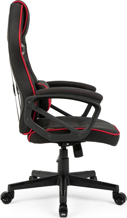 Actual product image Sense Knight fabric black-red