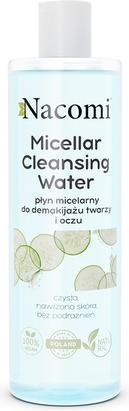 Nacomi Micellar Cleansing Water micellar liquid for face and eye make-up removal Cucumber 400ml (Make-Up Entferner, 400 ml)
