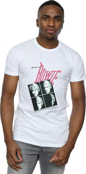 Image du produit David Bowie - T-shirt SERIOUS MOONLIGHT TOUR - Homme (L)