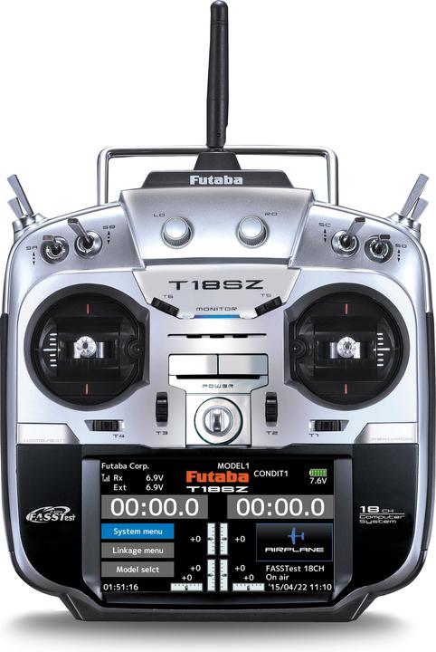 Actual product image Futaba T18SZ-R7008SB-2.4G Mode 1