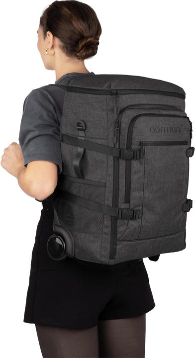 Image du produit Normani Trolley de voyage avec fonction sac à dos - 9227 (37 l, Bagage à main (jusqu'à 50l))