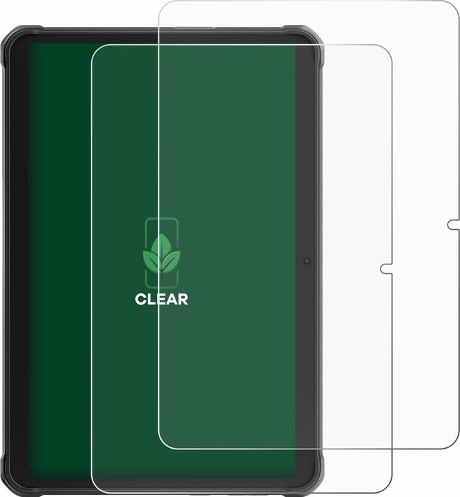 Actual product image ScreenLeaf Screen Protector sustainable Screen Protection, clear, anti-scratch (2 Piece, R8)