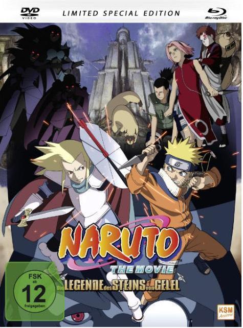 Immagine prodotto Naruto 2: La leggenda della pietra di Gelel Lim (Blu-ray, 2005, Tedesco, Giapponese)