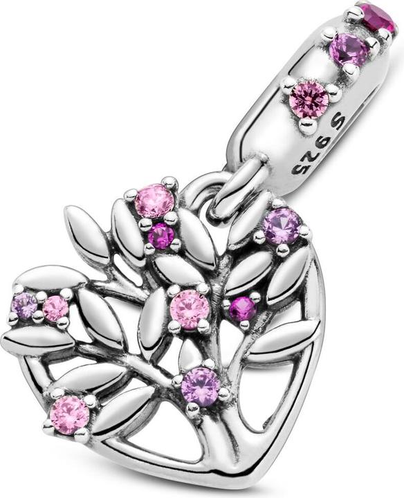 Image du produit Pandora Arbre de famille avec conte de fées fantaisiste (Pierres, Argent 925)
