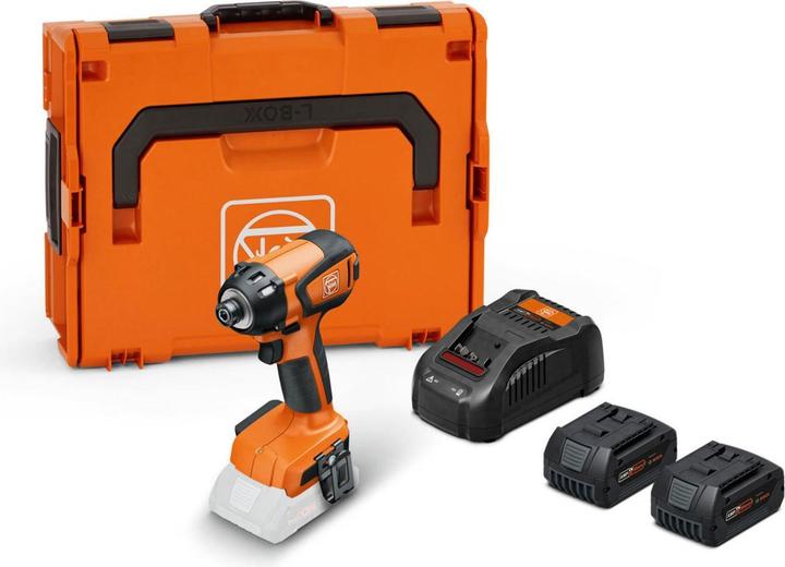 Fein Cordless impact wrench ASCD 18-200 W4 AS Set 5 Ah (Rechargeable battery operated)