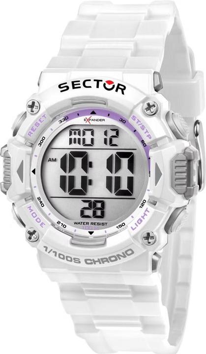 Sector R3251544004 EX-32 Herren Digitaluhr 40mm 10ATM (Digitaluhr, 40 mm)