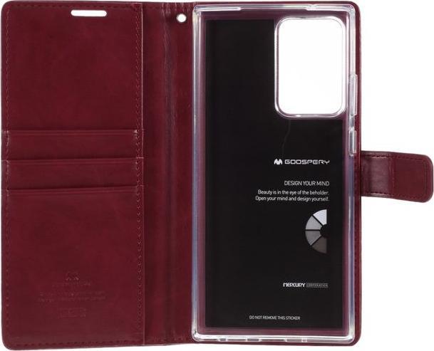 Actual product image Goospery Bluemoon Diary Series (Samsung Galaxy Note 20 Ultra)