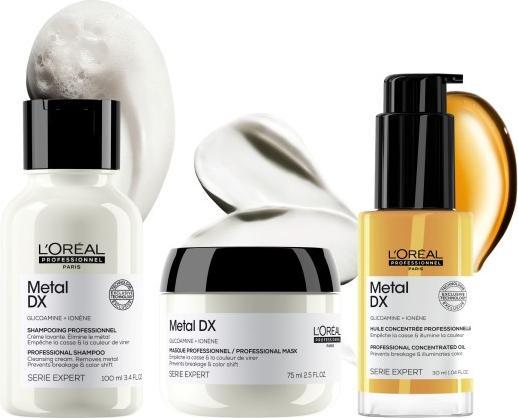 Actual product image L'Oréal Professionnel Metal DX Trio Discovery Kit (Hair care set)