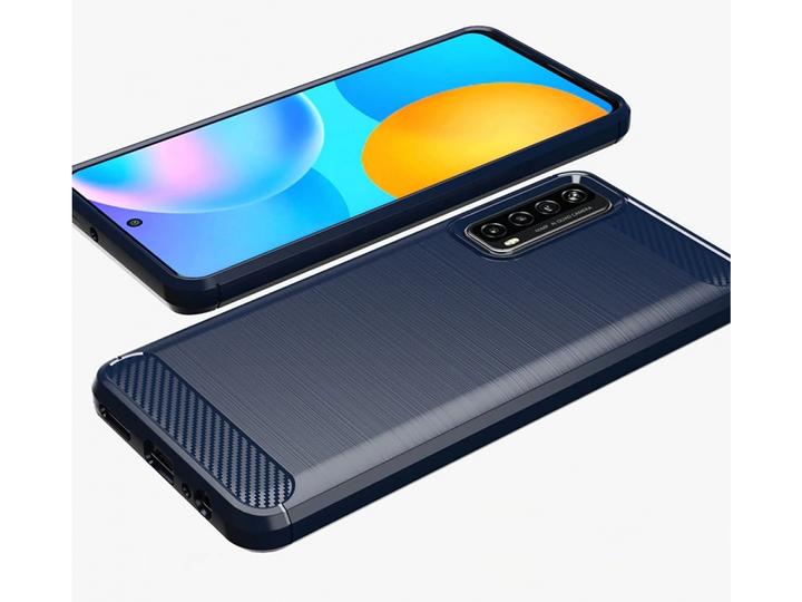 Actual product image Screenguard Huawei P Smart 2021 Cover Carbon Brushed Soft TPU (Huawei P Smart (2021))