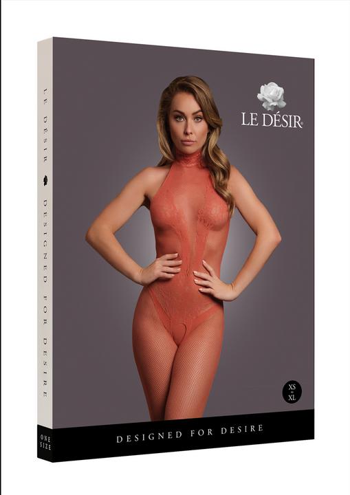 Actual product image Le Désir Fishnet and Lace Bodystocking - One Size (One size)