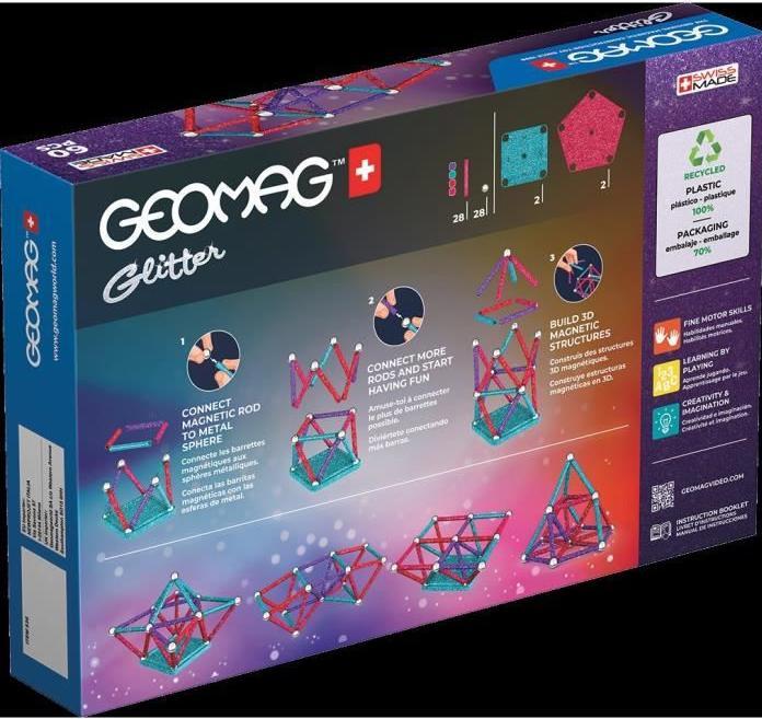 Produktbild Geomag Glitter Set Recycled