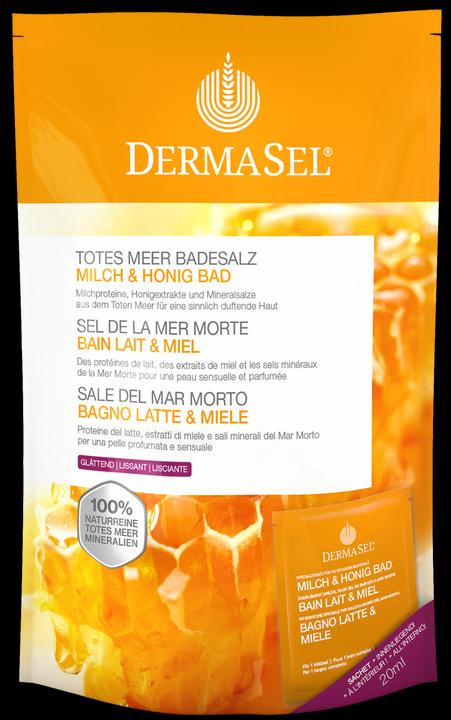 Immagine prodotto DermaSel Badesalz Milch & Honig deutsch/französisch (Sali da bagno)