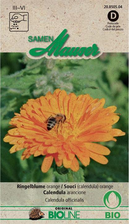 Actual product image Samen Mauser Marigold (Plant seeds)
