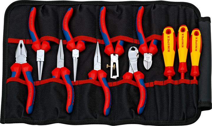 Knipex Trousse à outils (11 pièces)