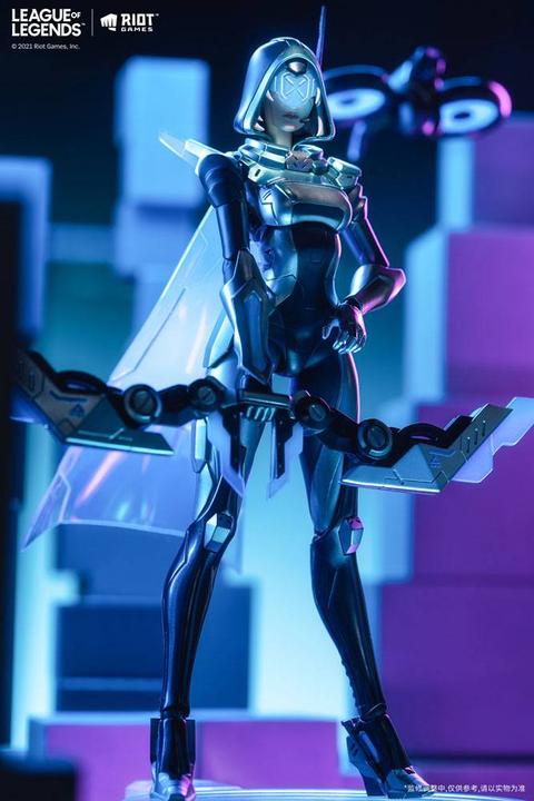 Actual product image Apex League of Legends figurine 1/8 Project Ashe 25 cm