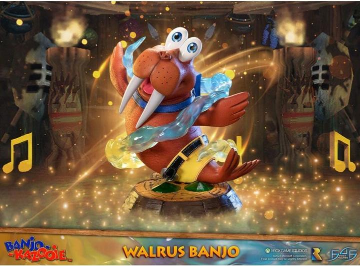 Actual product image First 4 Figures Banjo-Kazooie statuette Walrus Banjo 24 cm