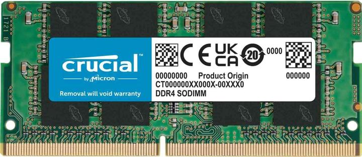 Image du produit Crucial 16 GB DDR4-RAM SO-DIMM PC3200 BASIC CB16GS3200 (1 x 16GB, 3200 MHz, RAM DDR4, SO-DIMM)