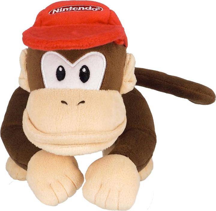 Immagine prodotto Nintendo Super Mario - Diddy Kong (21 cm) - peluche (21 cm)