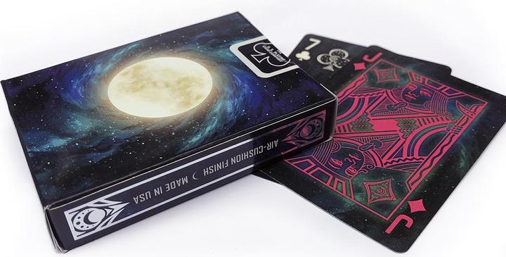 Actual product image Bicycle Stargazer New Moon, 52 playing cards plus 2 Jokers (English)