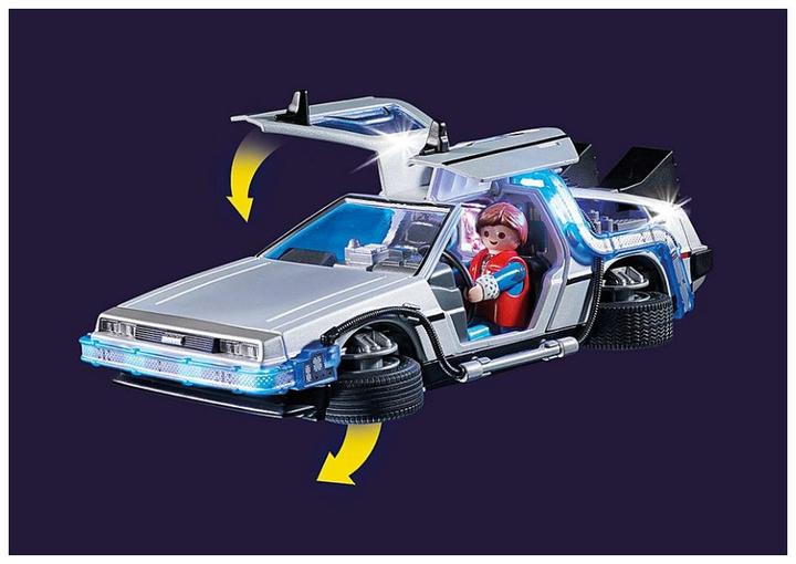Actual product image Playmobil Back to the Future DeLorean (70317, Playmobil Back to the Future)