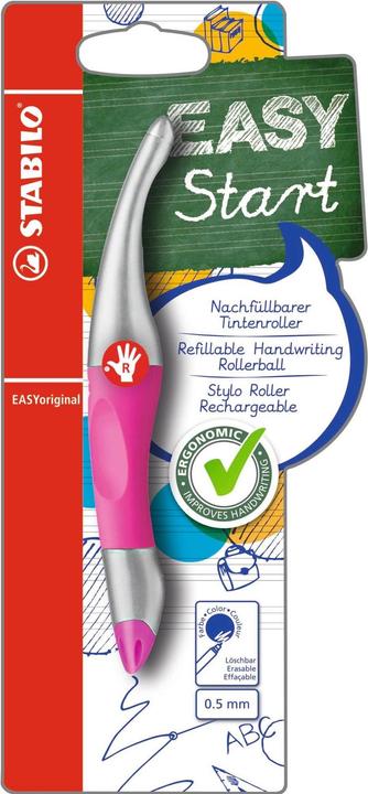 Image du produit STABILO Roller métallique EASYoriginal pour gauchers (Métallique, Néon, 3 x)