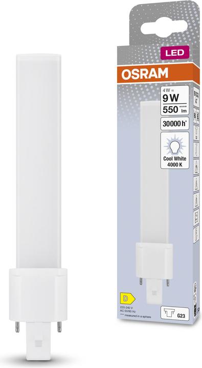 Produktbild Osram Dulux S (G23, 4 W, 550 lm, 1 x, D)
