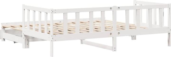 Actual product image VidaXL Extendable day bed with drawers (90 x 200 cm)