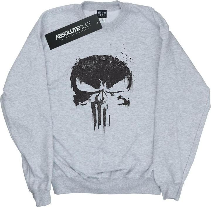 Image du produit - Sweat THE PUNISHER TV SKULL LOGO - Femme (XL)