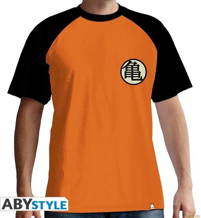 Actual product image ABYstyle DRAGON BALL - Tshirt Kame Symbol man SS orange - premium (S)