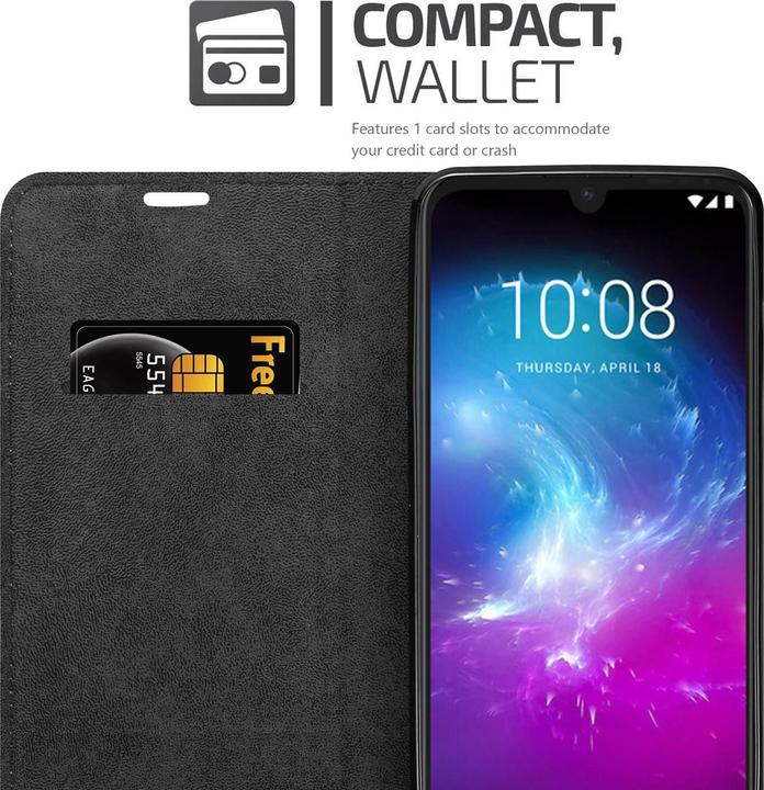 Productafbeelding Cadorabo Boek Onzichtbare Magneethoes (ZTE Blade A7)