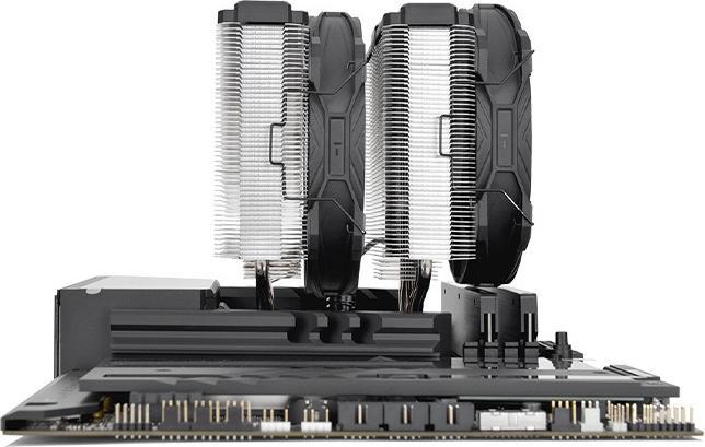 Produktbild Thermaltake TT TOUGHAIR 710 Air Cooler Dual Tower CL-P110-CA14GM-A (165 mm)