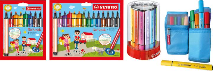 Image du produit STABILO Trio Scribbi (Assortiment, 14 x)