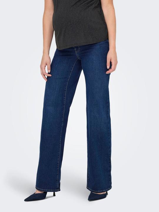 Produktbild Only Maternity OLMWAUW Mittlere Taille Weiter Beinschnitt Jeans Jeans mit weitem Bein (XXL)