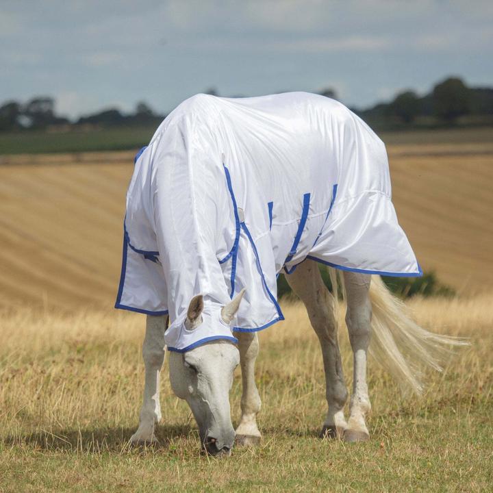 Produktbild Shires Highlander Plus ComboKragen Fliegenschutz Pferdedecke (198 cm)
