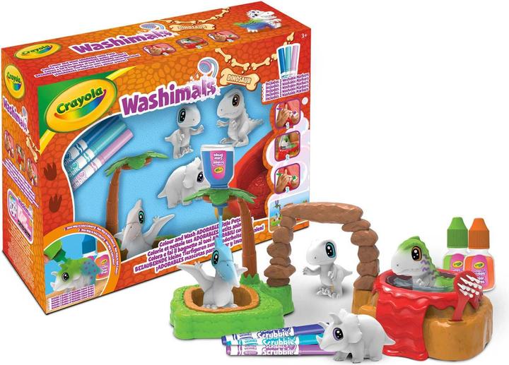 Actual product image Crayola Washimals Dinosaur