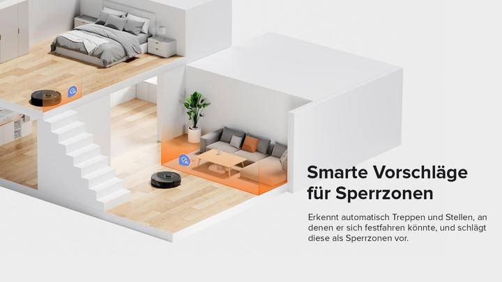 Image du produit Roborock Q8 Max+ (Robot d'aspiration et de nettoyage)