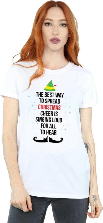 Produktbild Elf Christmas Cheer Text TShirt (XXL)