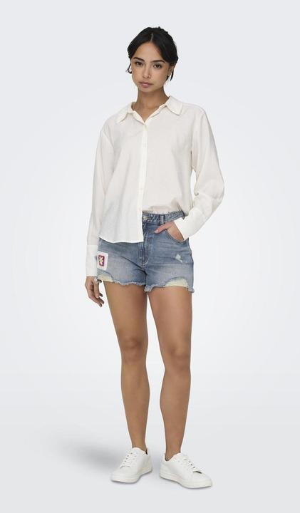 Immagine prodotto Only ONLZUMA Hohe Taille Normal geschnitten Jeans-Shorts Jeans-Shorts (XS)