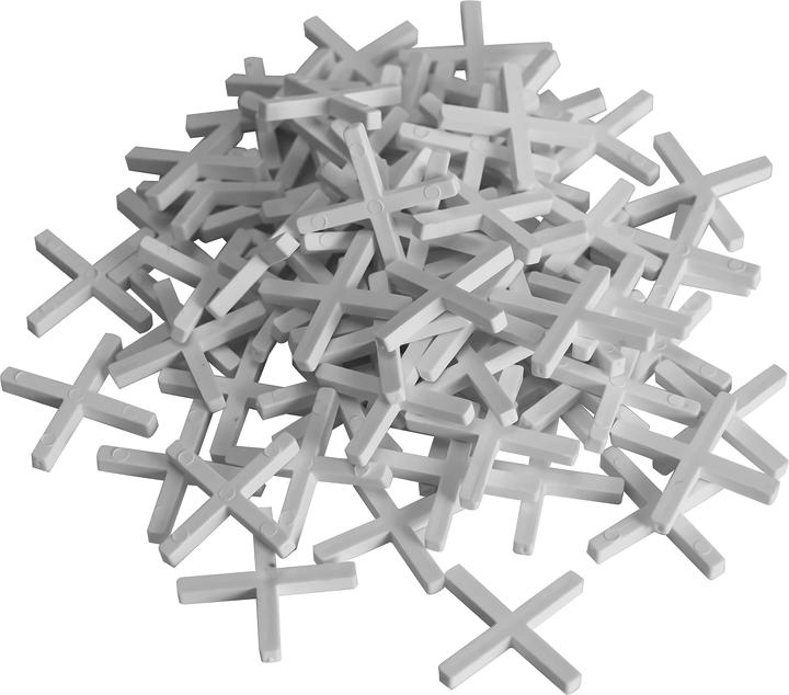 Immagine prodotto Tectool TT Croci per piastrelle, plastica, 250 pezzi, 2 mm