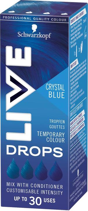 Produktbild Schwarzkopf Live Temporary Colour Drops (Blau)